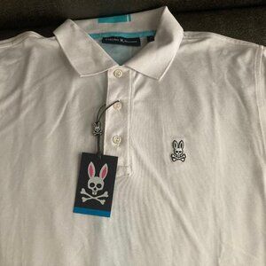 Mens Psycho Bunny  Polo Shirt  size 6-L